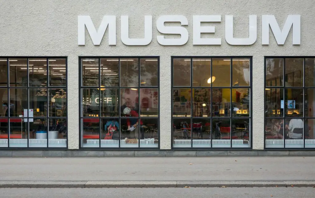 Cultural Gems and Unconventional Museums: Things to Do in Las Vegas Besides Gamble Entrance of a museum in Las Vegas, inviting visitors to explore cultural exhibits and unique collections.